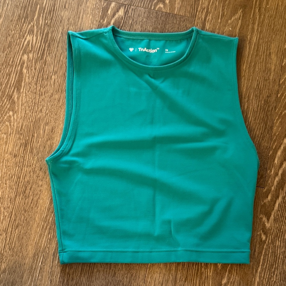 Teal Aritzia TNA Muscle Tank